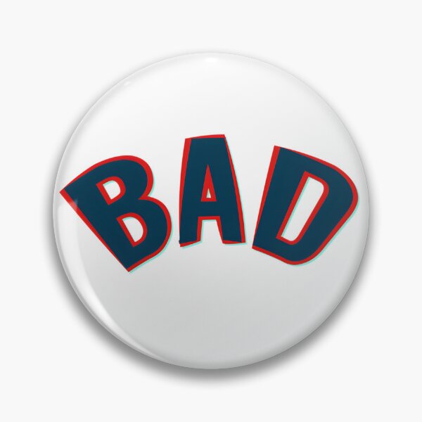 Item preview, Minimalist Bold Design Featuring the Word 'Bad' in Modern Typography designed and sold by Rasmus Skjold.