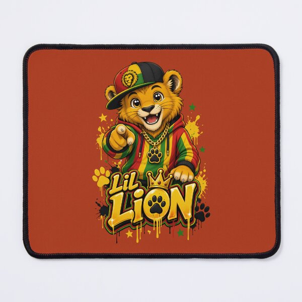 Item preview, Lil Lion Reggae Vibe Cute Streetwear Cub Cartoon designed and sold by digitalbob60.