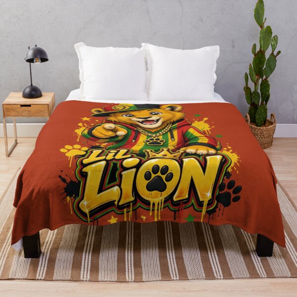 Item preview, Lil Lion Reggae Vibe Cute Streetwear Cub Cartoon designed and sold by digitalbob60.