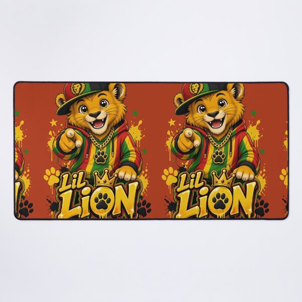 Item preview, Lil Lion Reggae Vibe Cute Streetwear Cub Cartoon designed and sold by digitalbob60.