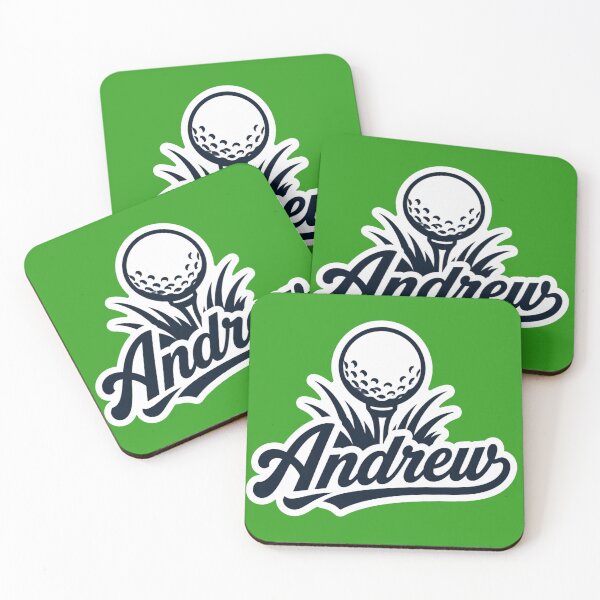 Item preview, Andrew golf name Art designed and sold by The Digital Compass.
