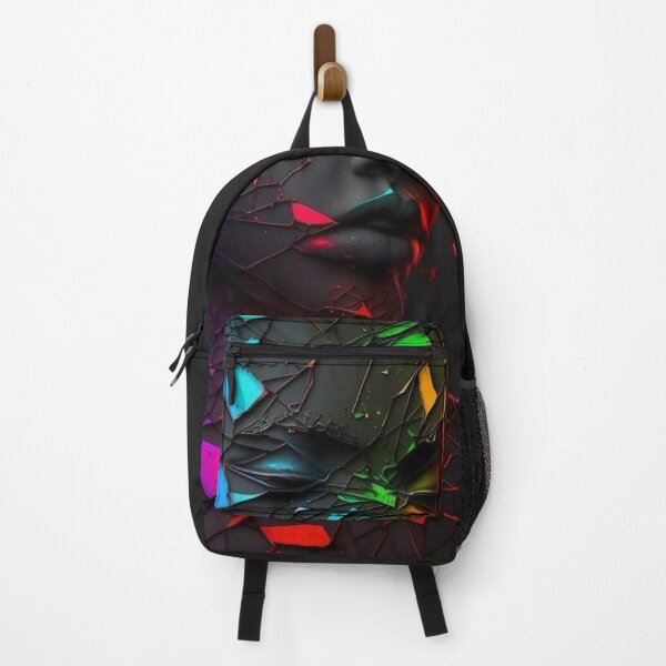 Item preview, Shattered Neon Prism Portrait designed and sold by Noah-Gallery.