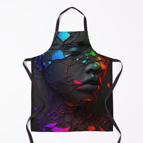 Item preview, Shattered Neon Prism Portrait designed and sold by Noah-Gallery.