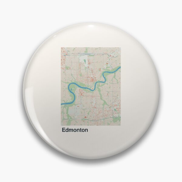 Item preview, Edmonton Minimalistic Map Art designed and sold by MapsNerd.