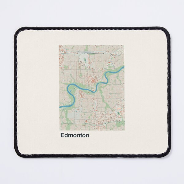 Item preview, Edmonton Minimalistic Map Art designed and sold by MapsNerd.