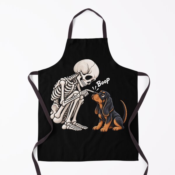 Item preview, Funny Skeleton Black and Tan Coonhound Dog Boop Halloween Design Mom Dad designed and sold by rafaeltto.