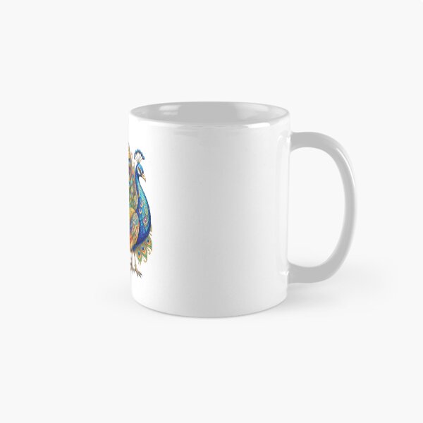 Item preview, Colorful Bohemian Peacock – Ornamental Bird Art designed and sold by PeanutGalSean.