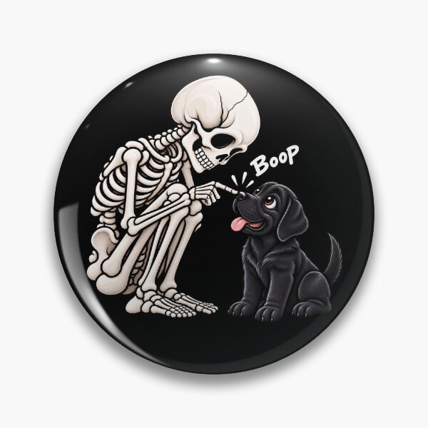 Item preview, Funny Skeleton Black Labrador Dog Boop Halloween Design Mom Dad designed and sold by rafaeltto.