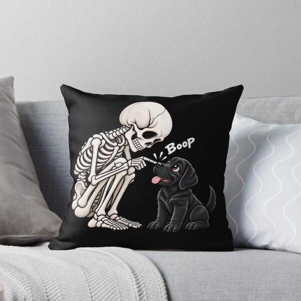 Item preview, Funny Skeleton Black Labrador Dog Boop Halloween Design Mom Dad designed and sold by rafaeltto.