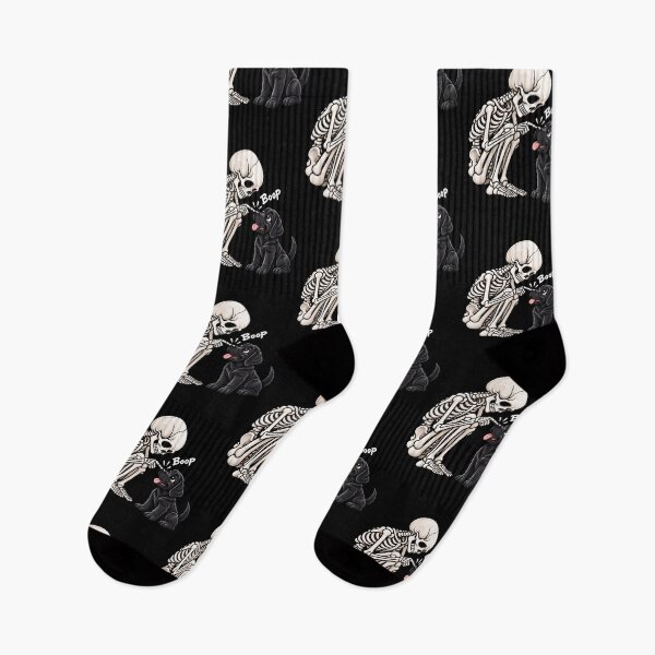 Item preview, Funny Skeleton Black Labrador Dog Boop Halloween Design Mom Dad designed and sold by rafaeltto.