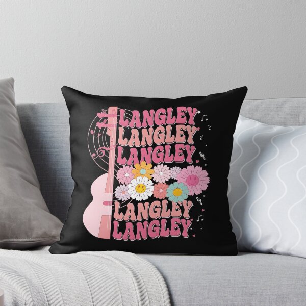 Item preview, Langley Music Lover Pink Guitar Floral Retro designed and sold by thefirstbroo.
