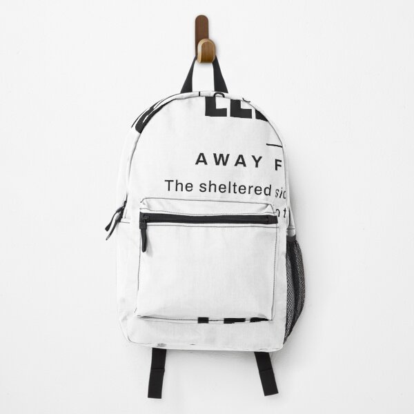 Item preview, Leeward — Away from Wind | Real Sailing Terminology designed and sold by VestraDesign.