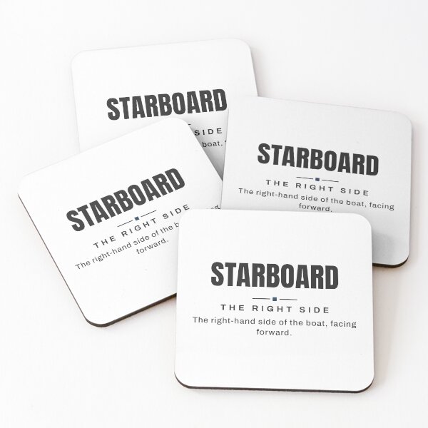 Item preview, Starboard — The Right Side | Real Sailing Terminology designed and sold by VestraDesign.