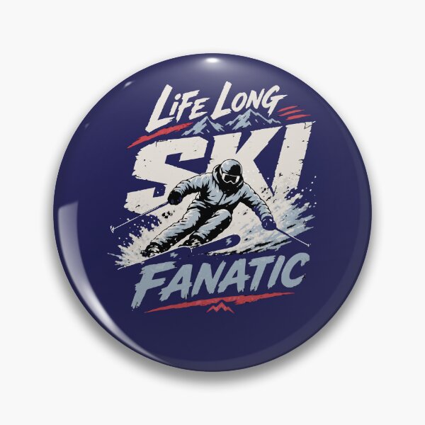 Item preview, Ski Fanatic Outdoor Winter Sports designed and sold by Tee`s By EJ.