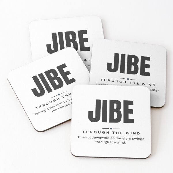 Item preview, Jibe — Through the Wind | Real Sailing Terminology designed and sold by VestraDesign.