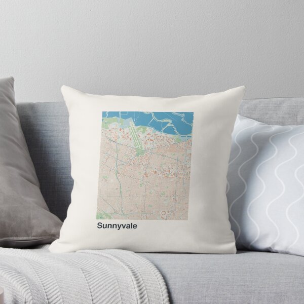 Item preview, Mapa minimalista de Sunnyvale designed and sold by MapsNerd.