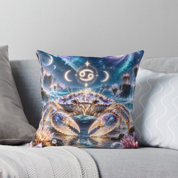 Item preview, Celestial Cancer Zodiac Crab Fantasy Art designed and sold by knuppify.
