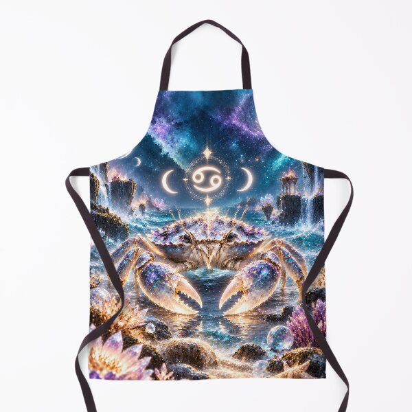 Item preview, Celestial Cancer Zodiac Crab Fantasy Art designed and sold by knuppify.