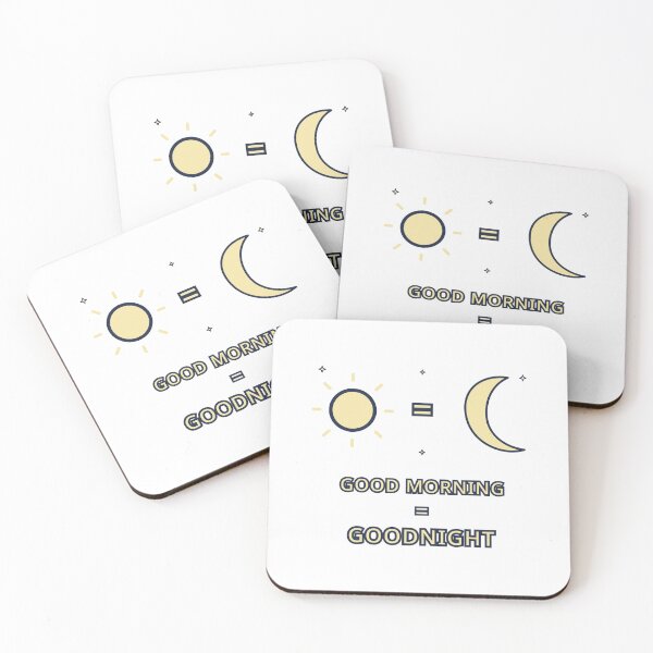 Item preview, Night Shift Nurse Sticker Good Morning Goodnight Gift designed and sold by Jacqueline Flynt.