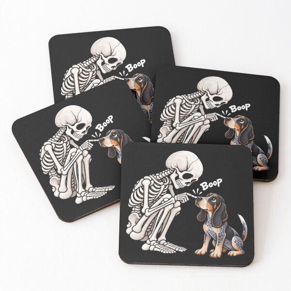 Item preview, Funny Skeleton Bluetick Coonhound Dog Boop Halloween Design Mom Dad designed and sold by rafaeltto.