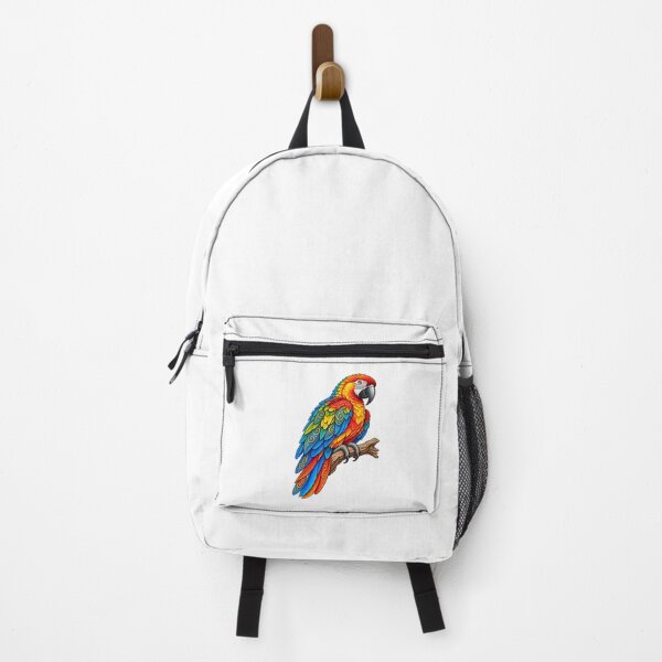 Item preview, Colorful Bohemian Macaw Parrot – Ornamental Tropical Bird Art designed and sold by PeanutGalSean.