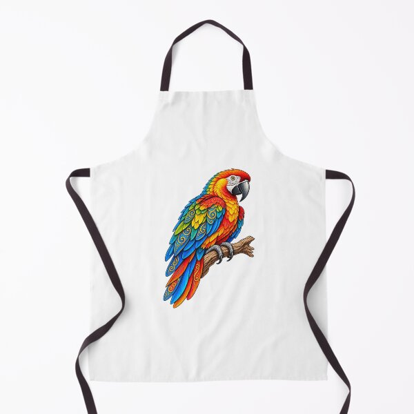 Item preview, Colorful Bohemian Macaw Parrot – Ornamental Tropical Bird Art designed and sold by PeanutGalSean.