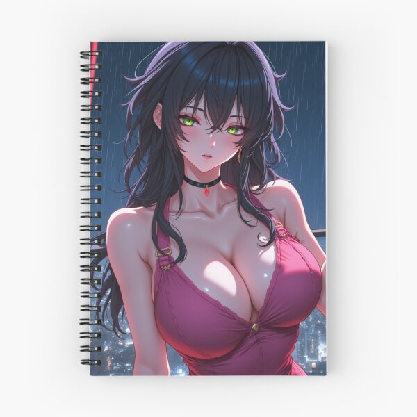 Item preview, Kasa Allure in the City | Busty Demon Girl Portrait designed and sold by KasaHunterHarem.