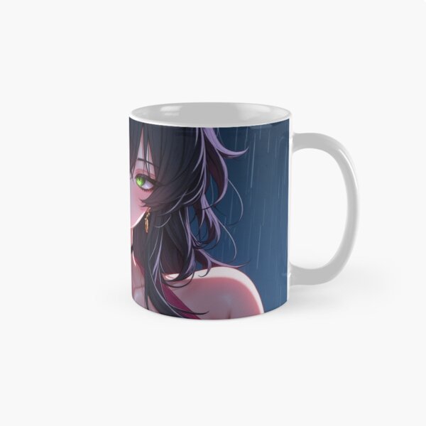 Item preview, Kasa Allure in the City | Busty Demon Girl Portrait designed and sold by KasaHunterHarem.
