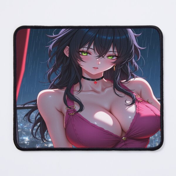 Item preview, Kasa Allure in the City | Busty Demon Girl Portrait designed and sold by KasaHunterHarem.
