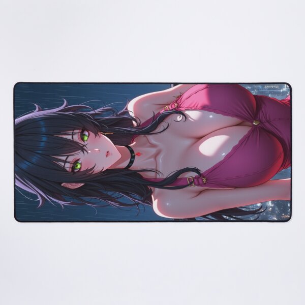 Item preview, Kasa Allure in the City | Busty Demon Girl Portrait designed and sold by KasaHunterHarem.