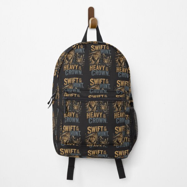 Item preview, Swift As The Hunt Heavy As The Crown Leopard Speed Motivational Design designed and sold by Bennie Singh.