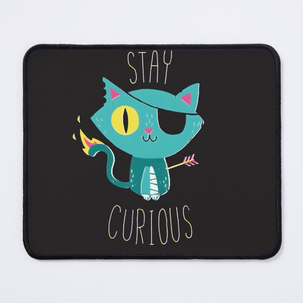 Item preview, Stay Curious Inspirational Quote Design for Motivational and Creative Minds designed and sold by Teach-shirts.
