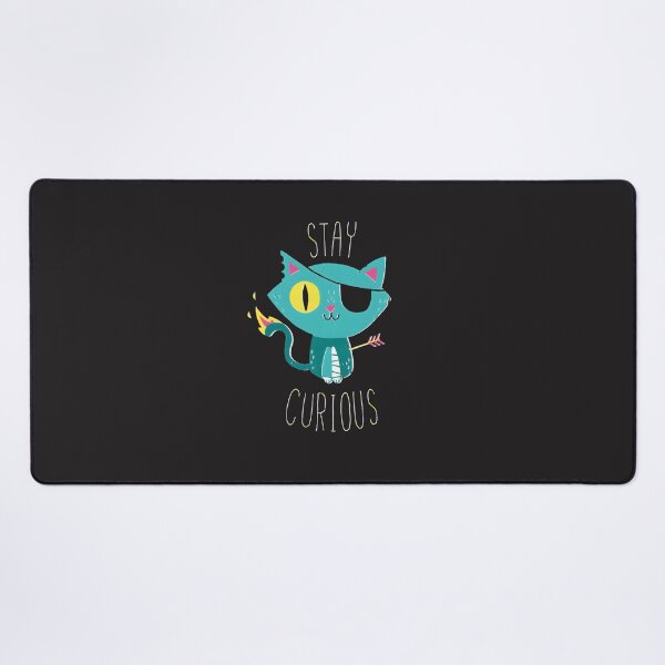Item preview, Stay Curious Inspirational Quote Design for Motivational and Creative Minds designed and sold by Teach-shirts.
