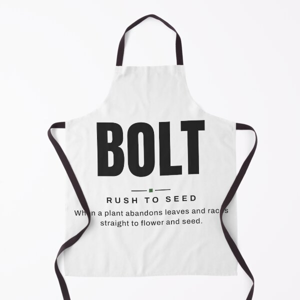 Item preview, Bolt — Rush to Seed | Real Gardening Terminology designed and sold by VestraDesign.