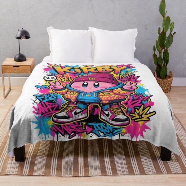 Item preview, Cool Streetwear Kirby Graffiti Urban Drip Art designed and sold by Alaric4you.
