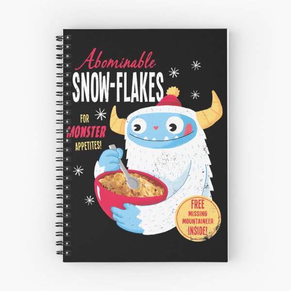 Item preview, Abominable Snowflakes Funny Winter Creature Design for Cold Weather Lovers designed and sold by Teach-shirts.