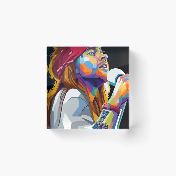 Item preview, Axl rose pop art designed and sold by Kindcorner.