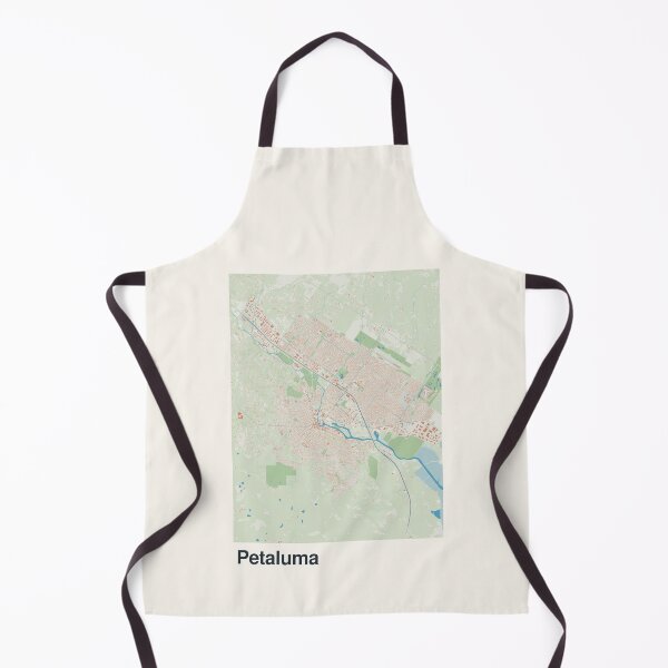 Item preview, Petaluma Minimalistic Map Art designed and sold by MapsNerd.