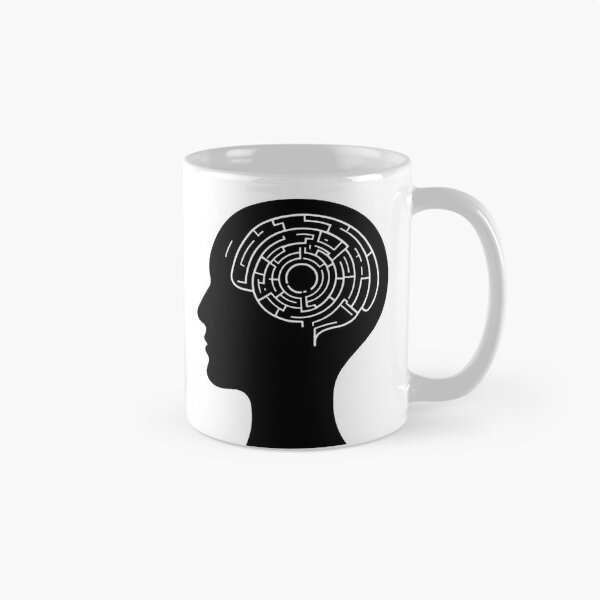 Item preview, Mind Maze Silhouette designed and sold by Wonderful Designs.