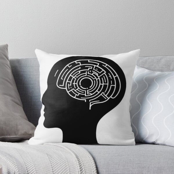 Item preview, Mind Maze Silhouette designed and sold by Wonderful Designs.