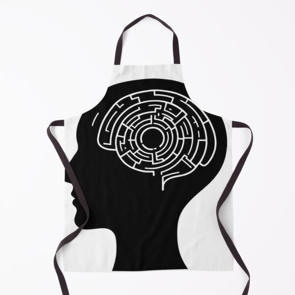 Item preview, Mind Maze Silhouette designed and sold by Wonderful Designs.