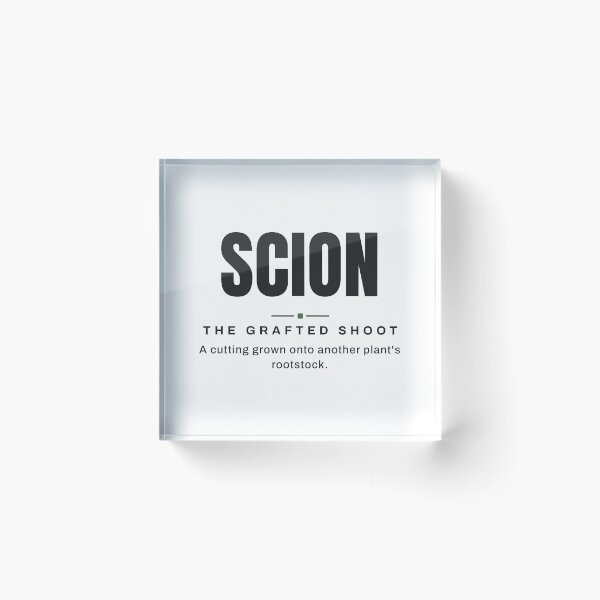 Item preview, Scion — The Grafted Shoot | Real Gardening Terminology designed and sold by VestraDesign.