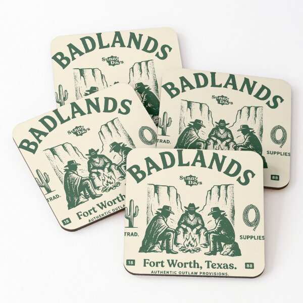 Item preview, Vintage Badlands Fort Worth Texas Cowboy designed and sold by Travelpeak.