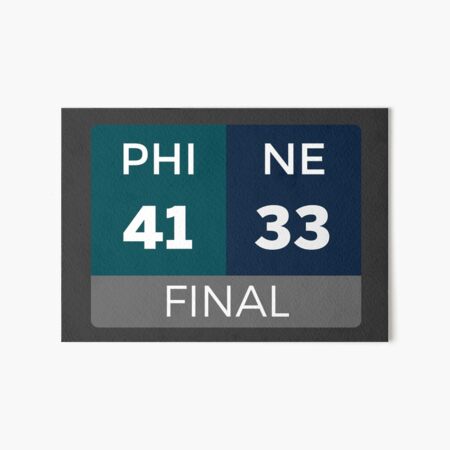 PHI 41 NE 33 Art Board Print