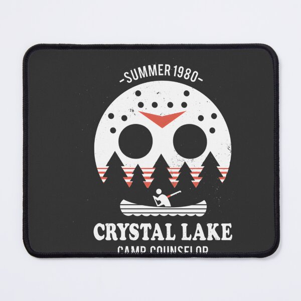 Item preview, Crystal Lake Camp Counselor Vintage Horror Summer Camp Design designed and sold by Teach-shirts.