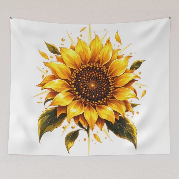 Aperçu de l'œuvre Tournesol Radieux et Solaire créée et vendue par Otakunited.