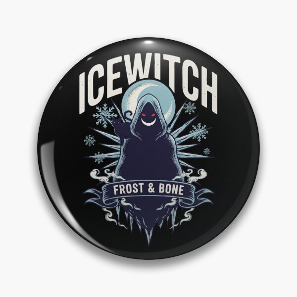 Item preview, Ice Witch Frost and Bone Halloween Design Graphic Tee v21 designed and sold by DarylWelsh2024.