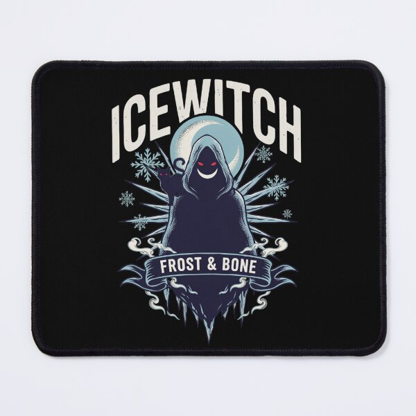 Item preview, Ice Witch Frost and Bone Halloween Design Graphic Tee v21 designed and sold by DarylWelsh2024.
