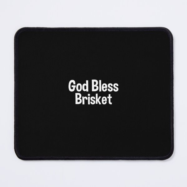 Item preview, God Bless Brisket Funny BBQ Faith Humor designed and sold by 198tees.