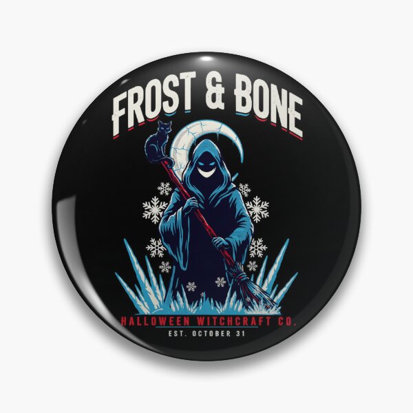 Item preview, Ice Witch Frost and Bone Halloween Design Graphic Tee v22 designed and sold by DarylWelsh2024.